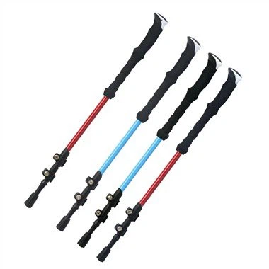 Sammenfoldelige vandrestave til vandreture